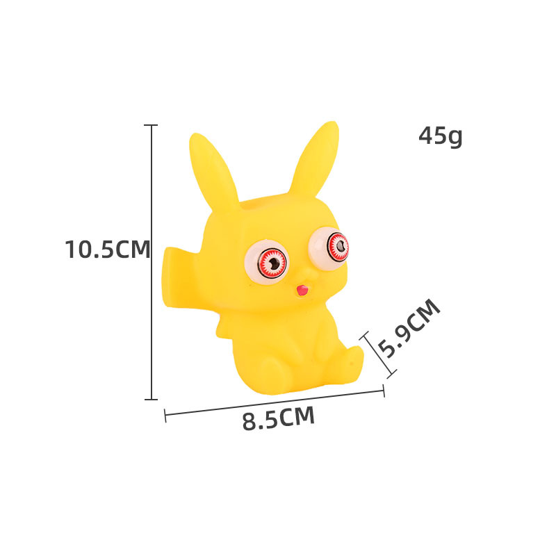 Explosión transfronteriza de dibujos animados ojos estallidos animales ojos apretando muñecas para descomprimir pellizcar