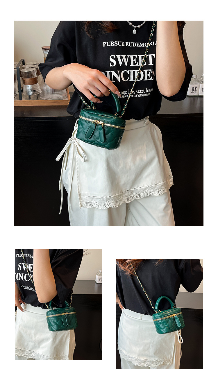 169g Weight Zipper Closure Type Single Shoulder Strap Strap Type Shoulder Bag Bags Type Casual Occasion Pu Leather Material Solid Color Pattern All Seasons Season Women's Gender Streetwear Style Square Shape Women's Pu Leather Solid Color Streetwear Square Zipper Shoulder Bag 4
