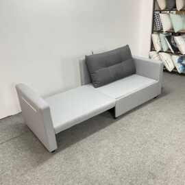 多功能两用沙发床金属框架铁艺书房办公酒店公寓单人位折叠沙发床