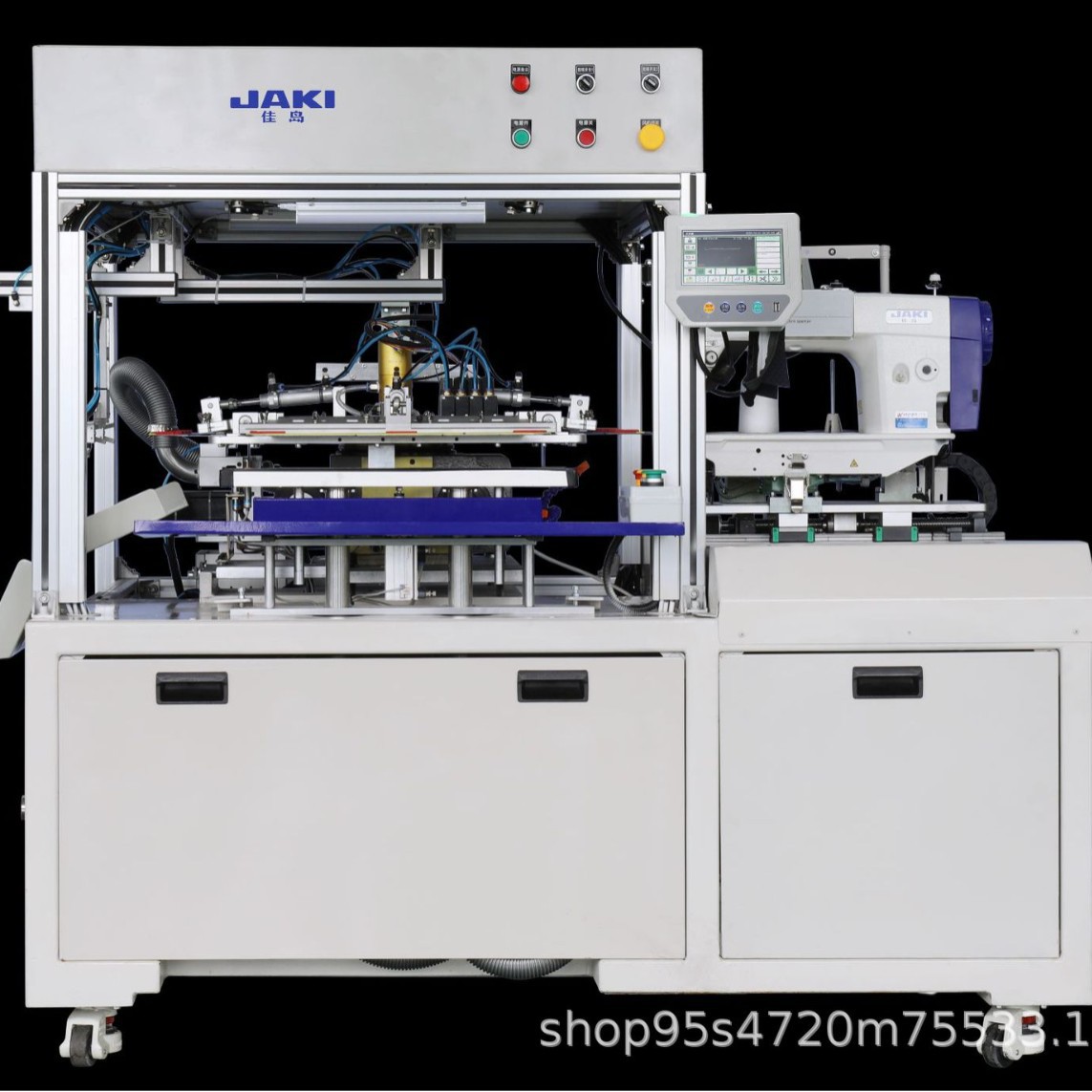 佳岛JAKI领袖王半自动领子和袖口缝纫机器