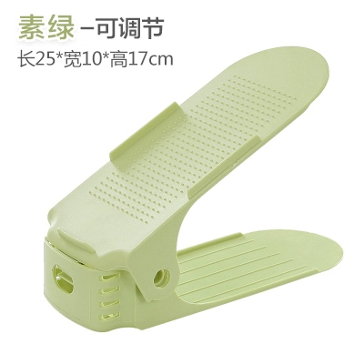 Double-layer shoe bracket simple home dormitory shoe storage space-saving shoe rack bracket partition board shoe cabinet