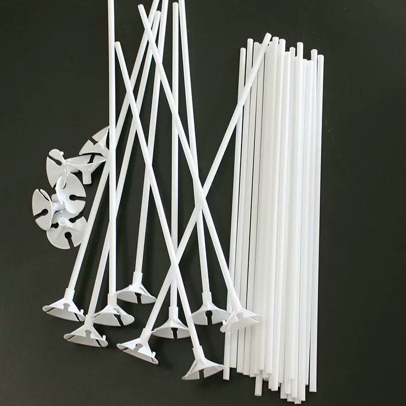 White hardened plastic balloon, bouquet, Amazon
