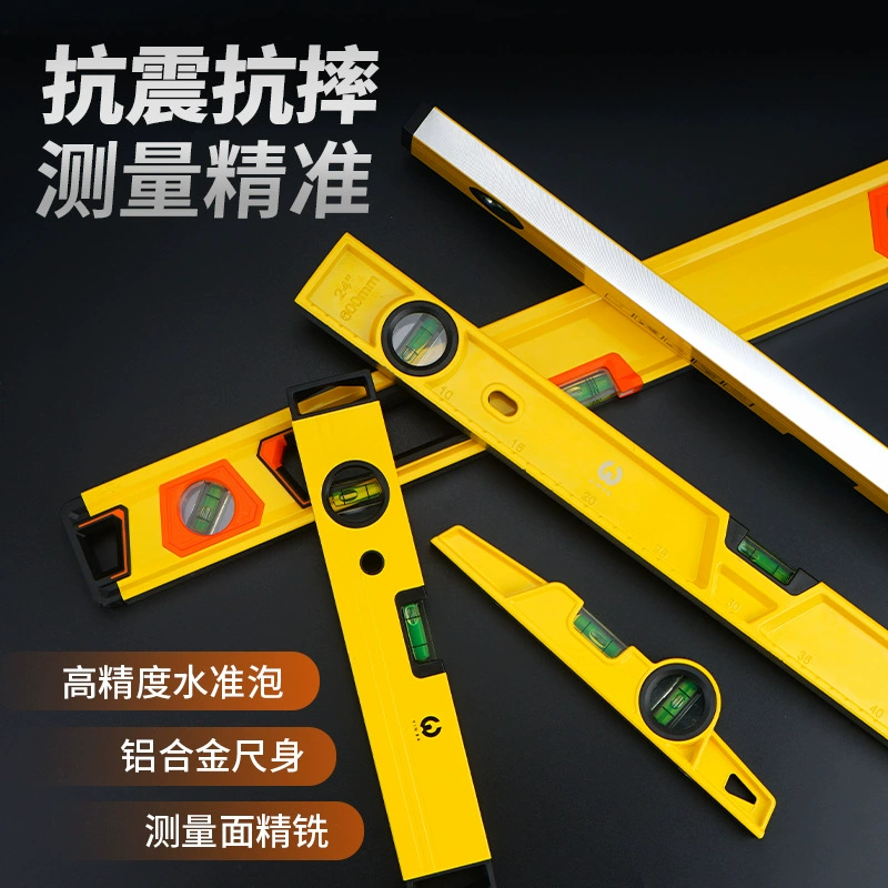 Линейка уровня Высокоточная плоская линейка для воды Сильная Магнитная мини-линейка для измерения уровня Маленькое бытовое украшение Измерительная линейка Балансировочная линейка