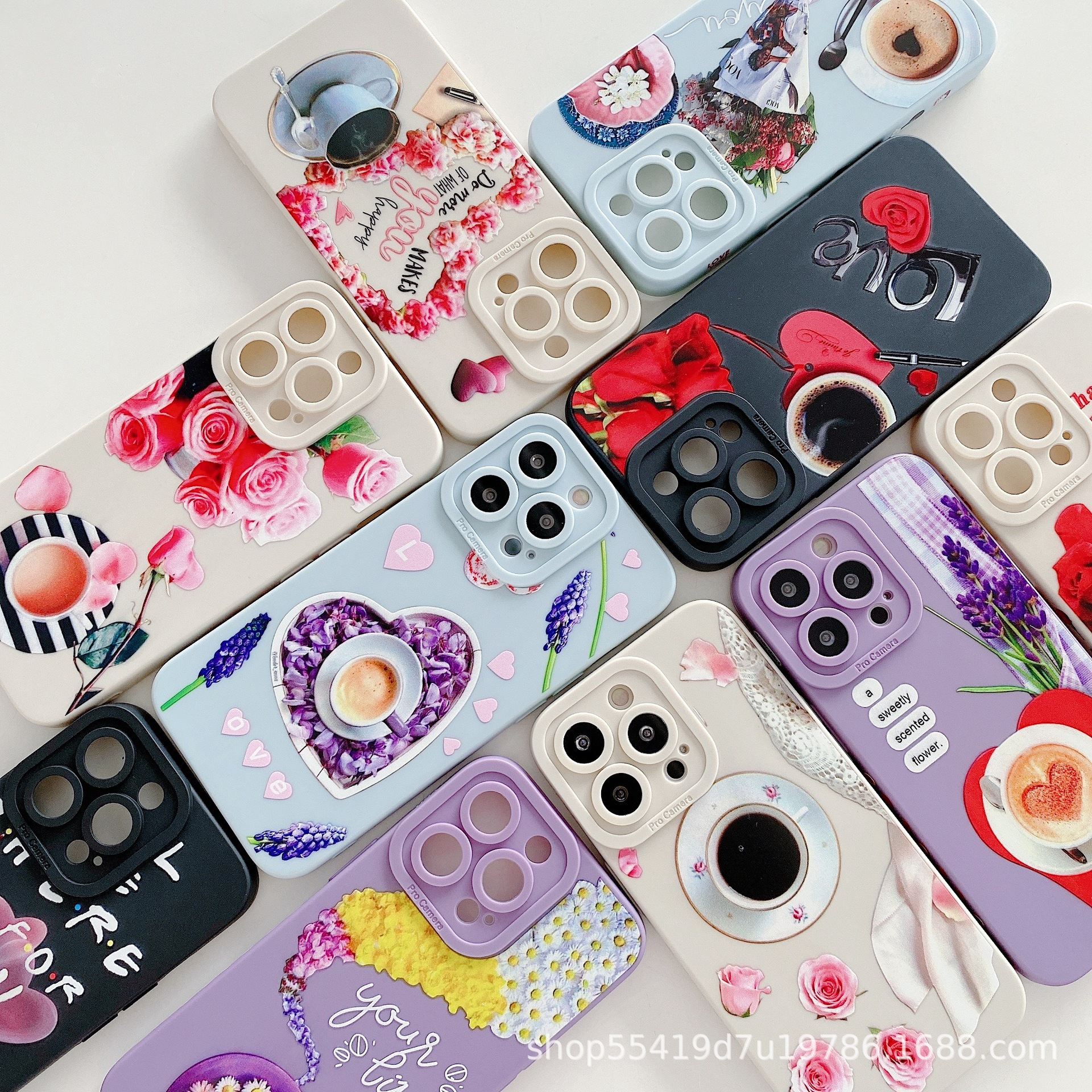 Aplicable a la nueva carcasa del teléfono móvil de Apple personalizable pintura creativa anti-caída pupila tpu Huawei Xiaomi funda del teléfono móvil