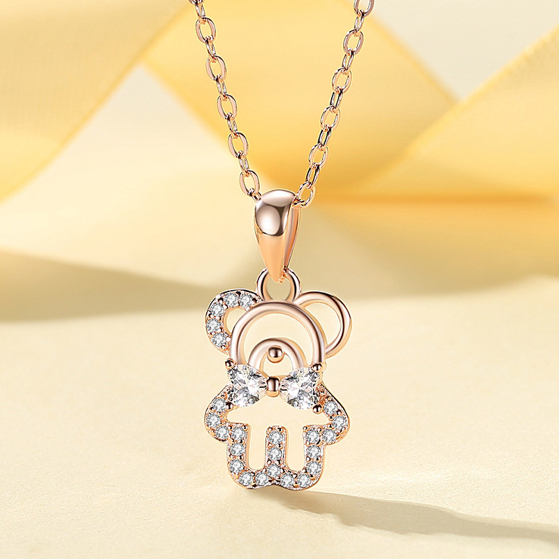 D504 oro rosa (solo colgante sin cadena)