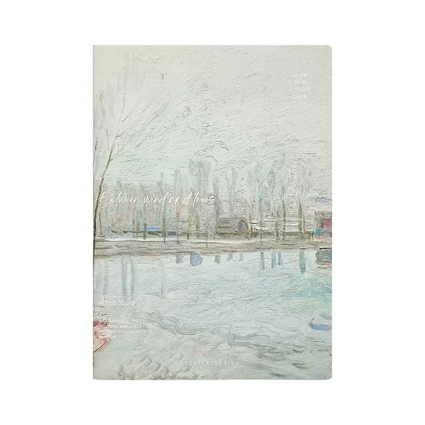 Birch forest in winter