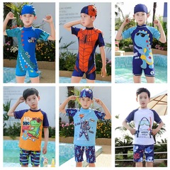 兒童泳衣男童小中大童分體防曬男孩速干溫泉游泳套裝男孩新款批發