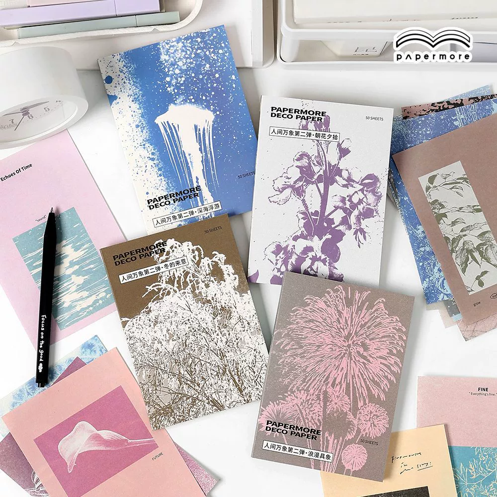 Бумага Jilu PaperMore, вторая серия: материалы для создания изображений людей, простые материалы для декора в стиле Ins для журналов