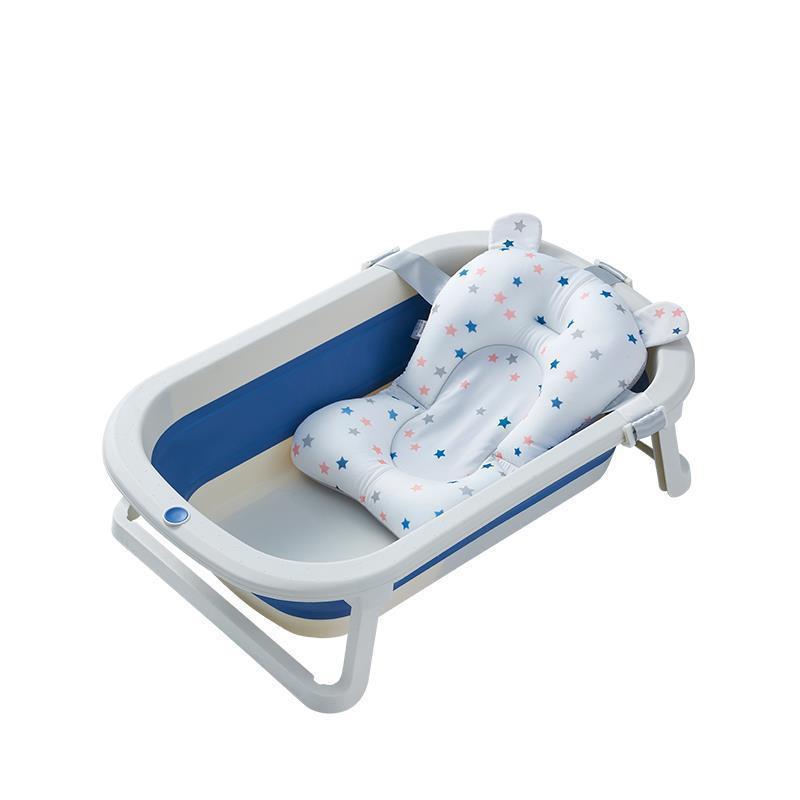 Bañera plegable para bebés, baño para niños, baño para bebés, productos para recién nacidos en casa, puede sentarse y acostarse, gran cubo para recién nacidos