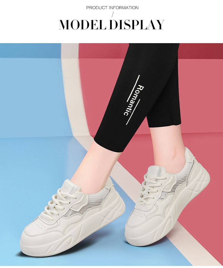 Giày sneaker nữ da thật màu trắng lưới thoáng khí đế bằng mùa hè 2025 — JST 7193 màu đen kiểu nửa kéo, gót cao 6cm, JST 1802- 1m màu, chiều cao gót 4CM, LJ 33005 màu mơ nhạt gót cao 3.5cm, LJ 33005m gót trắng cao 3.5cm chi tiết 9