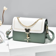 真皮包包女輕奢單肩女包2023新款包包女時尚鏈條手提女生百搭斜挎