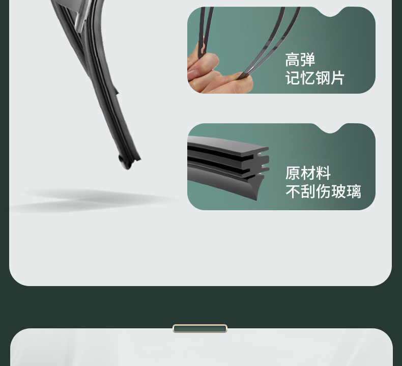 Suitable for Saic Maxus G50 Wipers, Suitable for Maxus G50 Wipers for 19-22 Models G50Plus Front and Rear Wipers