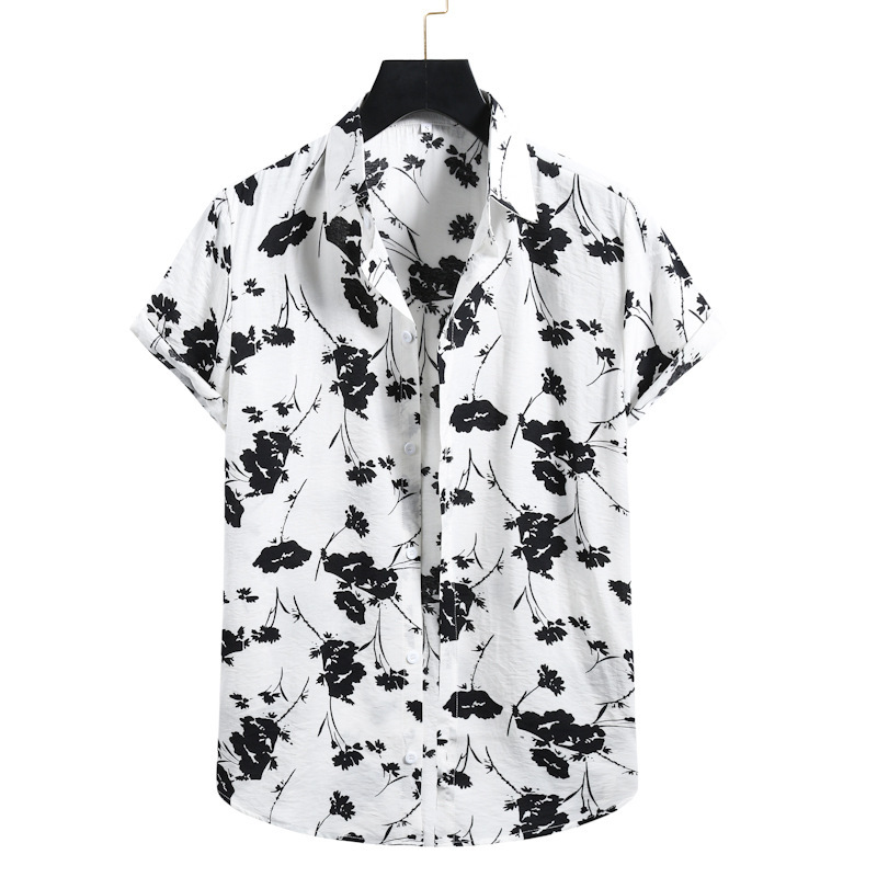 Men's Oversized 3d Printed Short Sleeve Shirt For Casual Style_voghion.com