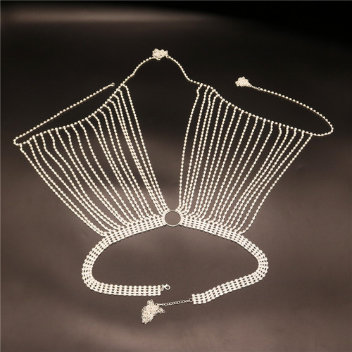 European and American cross-border hot-selling sexy rhinestone bra chain, feminine bikini full of diamond body chain manufacturer wholesale