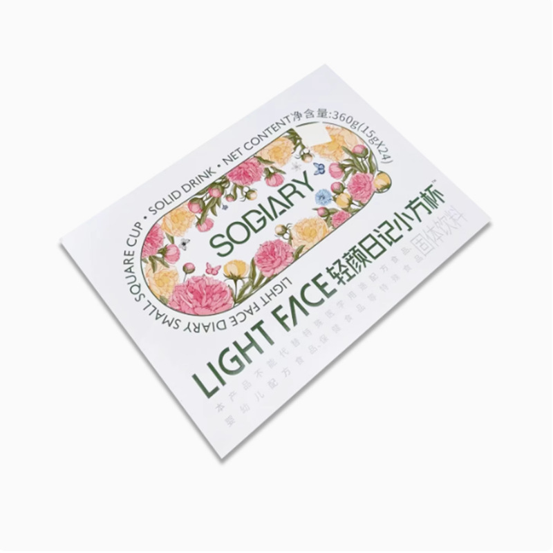 ライトフェイスダイアリー スモールスクエアカップ LIGTH FACE ソリッドドリンク チュアブルプレバイオティクス クリアジェリー複合ドリンク|undefined