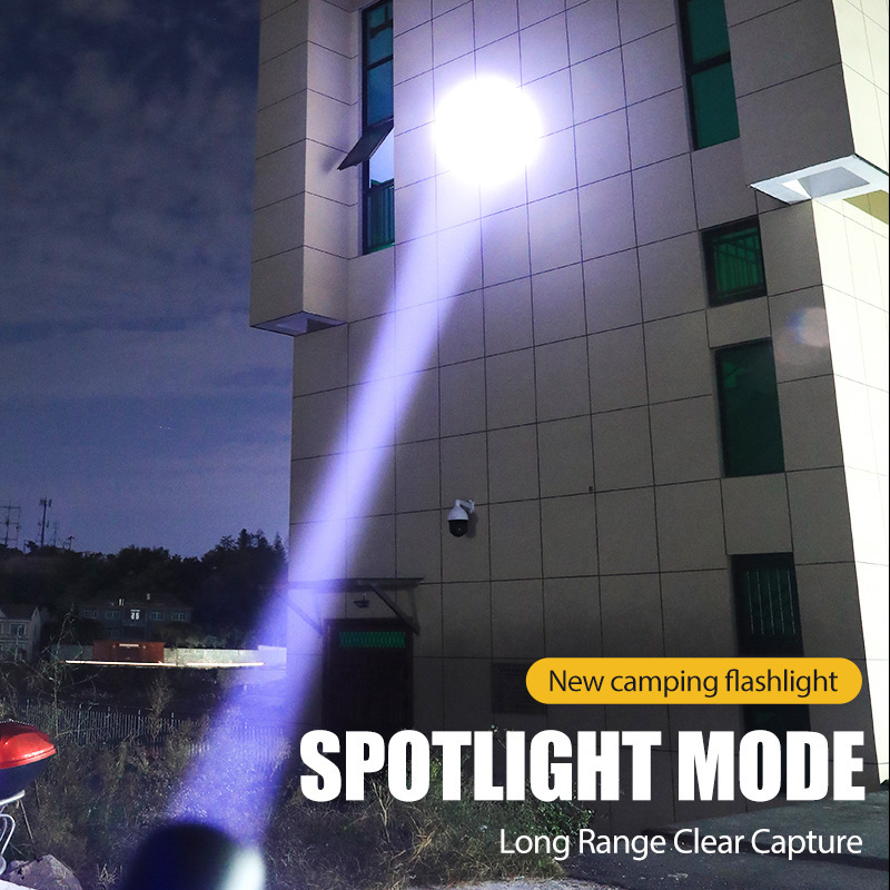 Transfronteriza nueva atmósfera tienda luz linterna de emergencia iluminación impermeable al aire libre linterna mono impermeable multifuncional