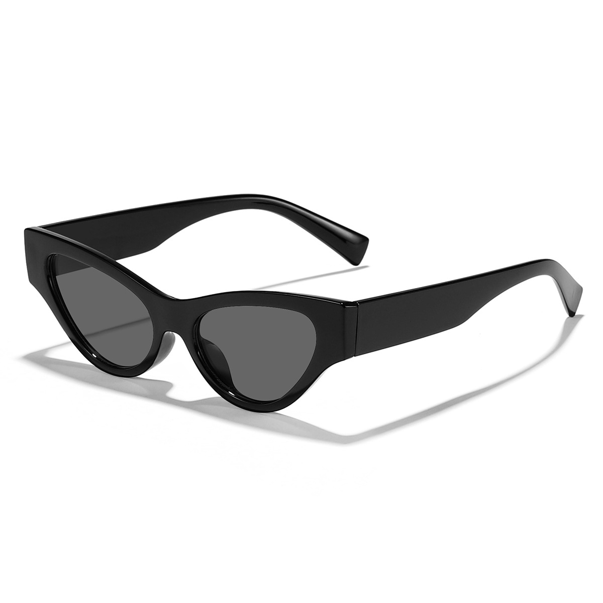 2024 nueva moda triángulo ojo de gato tendencia moda al aire libre sombrilla gafas de sol celebridades de Internet mismas gafas de sol de alta gama