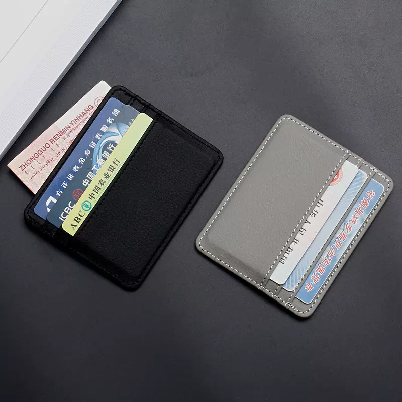 跨境热销七卡位卡包 超薄创意多卡位卡套卡片收纳包厂家批发定制