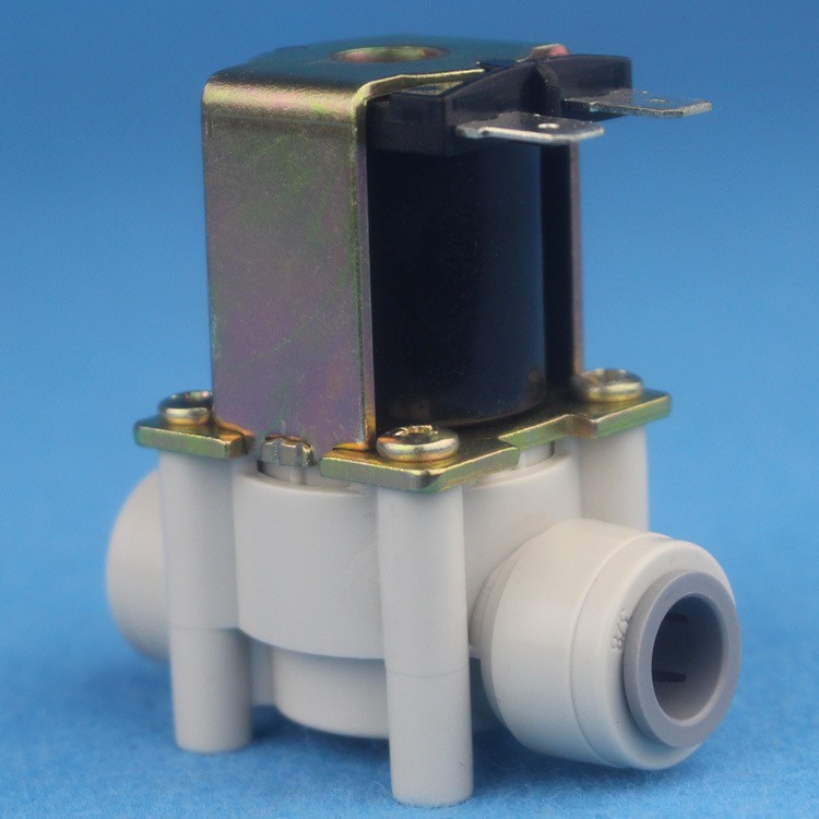 24V3 válvula de solenoide de entrada de conexión rápida 9,5 MM enchufe rápido purificador de agua RO purificador de agua accesorios