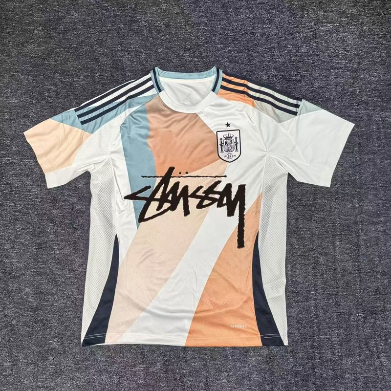 Stussy ブラジル 日本ジャージ フラメンゴ イタリア イングランド ポルトガル ドイツ サッカーユニフォーム タイ版|undefined