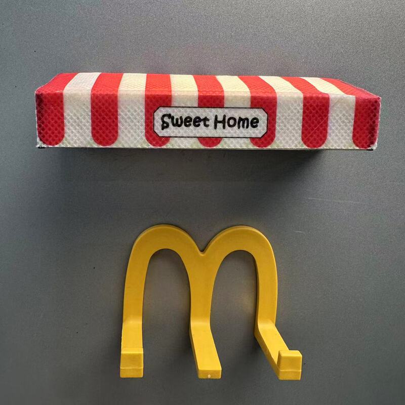 Sweet Home 磁気発光冷蔵庫ステッカー発光ステッカークリエイティブホーム暖かい装飾雰囲気ライトガールフレンドギフト|undefined
