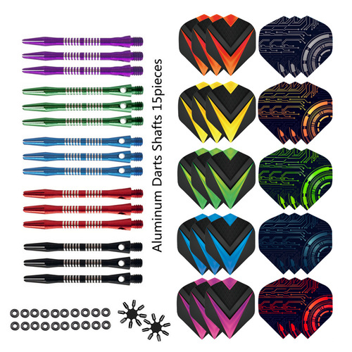 GOODARTS cross-border dropshipping Amazon plastic dart wing protector knight dart pole accessories combination
