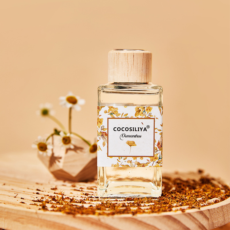 Nueva fragancia floral aromaterapia libre de fuego aceite esencial ratán fragancia hogar interior Hotel aire fragancia aromaterapia decoración fragancia