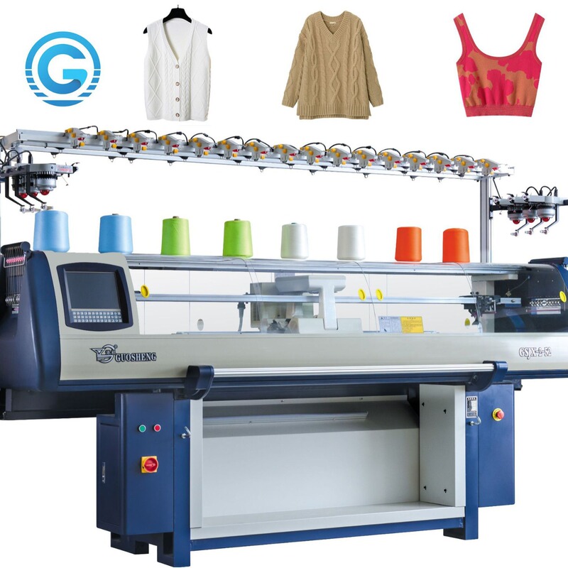 Full-automatic computer flat knitting machine full-automatic woolen machine knitting machine sweater scarf hat knitting machine computer flat knitting machine Full-automatic computer flat knitting machine full-automatic woolen machine knitting machine sweater scarf hat knitting machine computer flat knitting machine