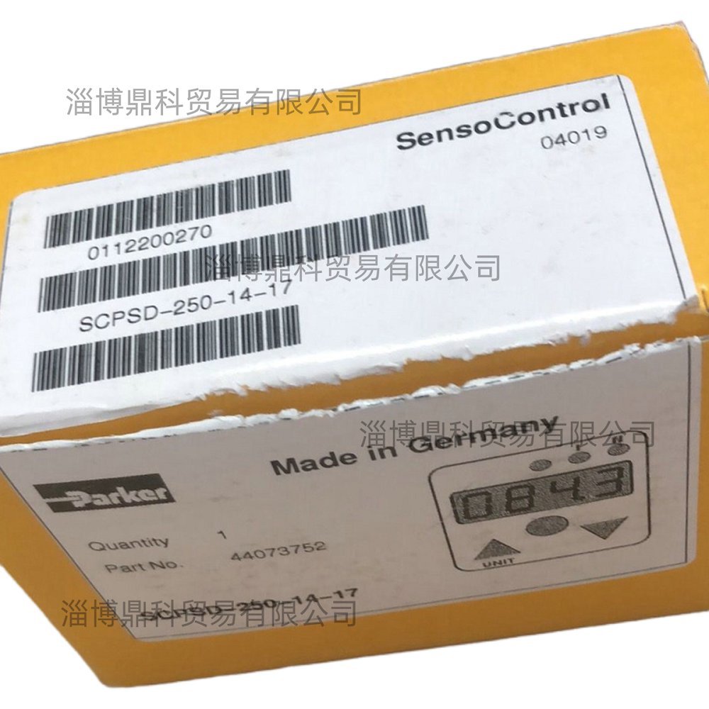 供应PARKER派克德国原装SCPSD-250-14-17压力传感器压力开关特价