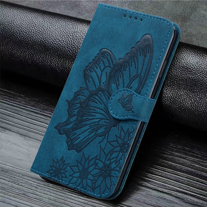 Coque de téléphone vintage papillon en relief pour iphone 17 google 9_voghion.com