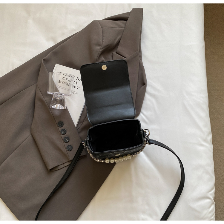 Niche Handheld Box 2024 New Color Contrasting Crossbody Fashion Butterfly Commuter Phone Shoulder Bag_voghion.com