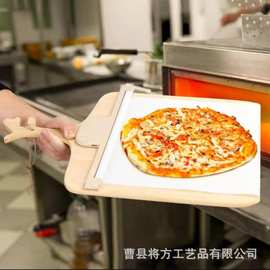 跨境实木披萨铲木质多功能披萨转移板烘焙转移工具盘厨房滑动铲
