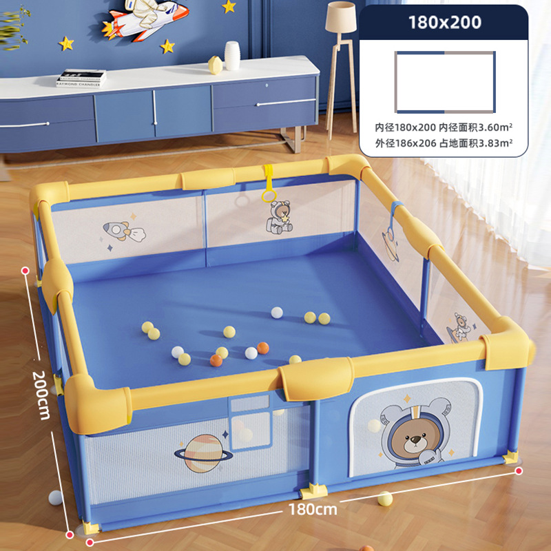 Bebé Juego valla niños interior casa malla de seguridad niño valla bebé gateando mat
