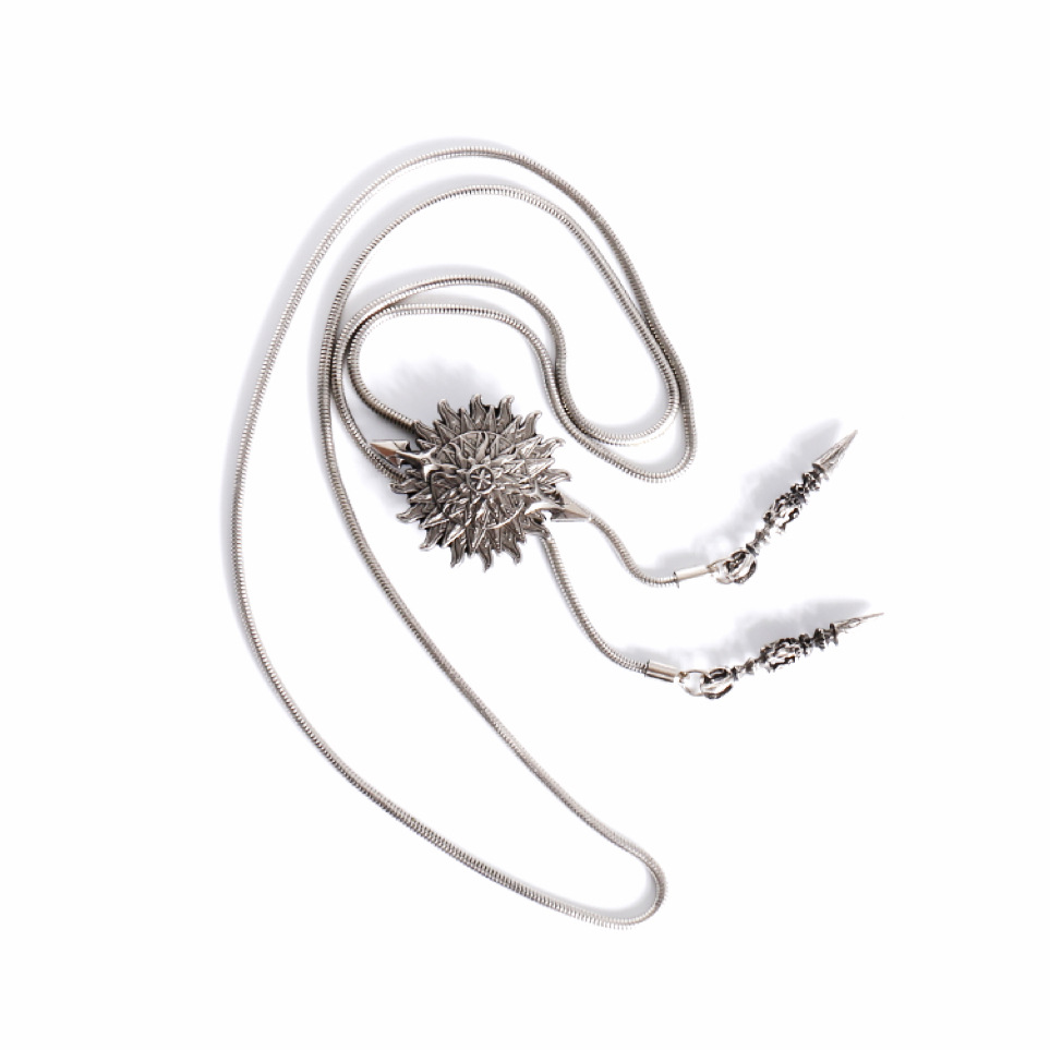 Fashion Metal Chain Polo Men Adjustable Necklace Collar Flower Personality New Shirt Bow Tie_voghion.com