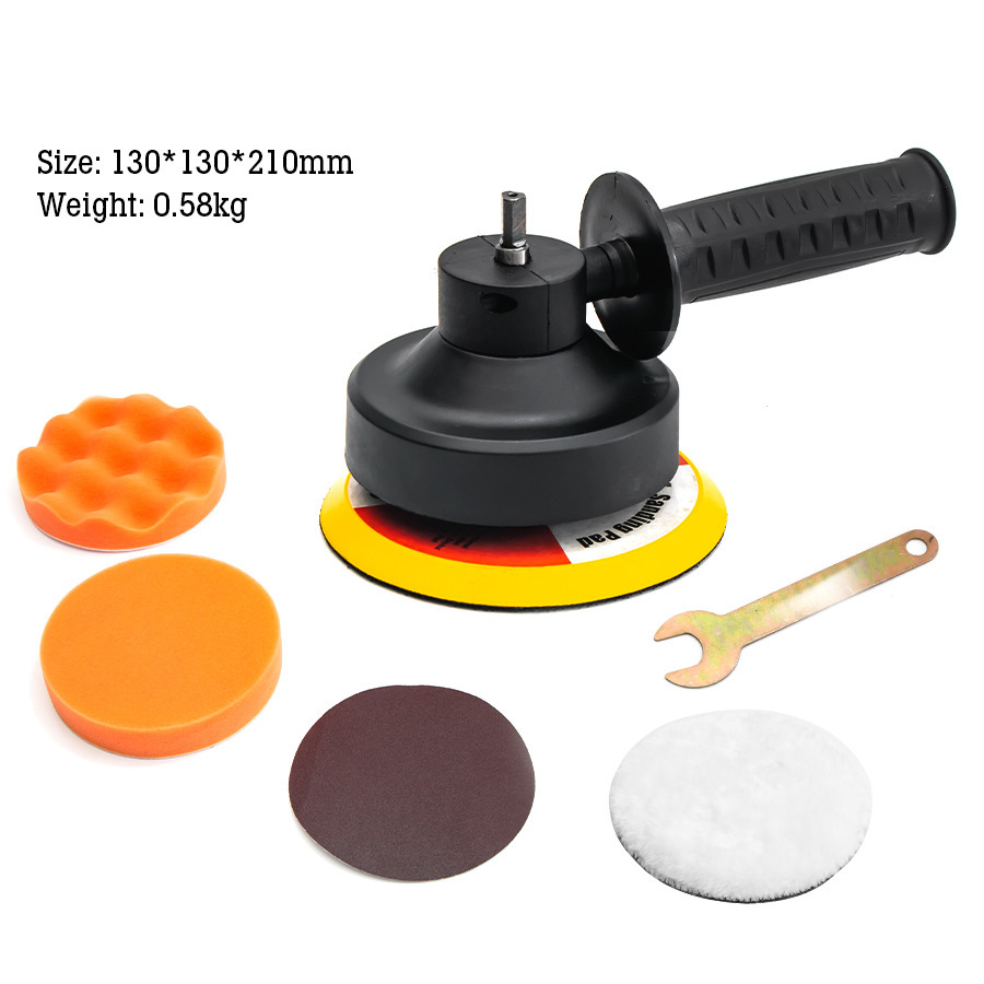 Hilda máquina de pulido de coches máquina de encerado centrífugo taladro eléctrico Rotary pulidora máquina pulidora parcial pulido taladro eléctrico cabeza de conversión 5 image 8