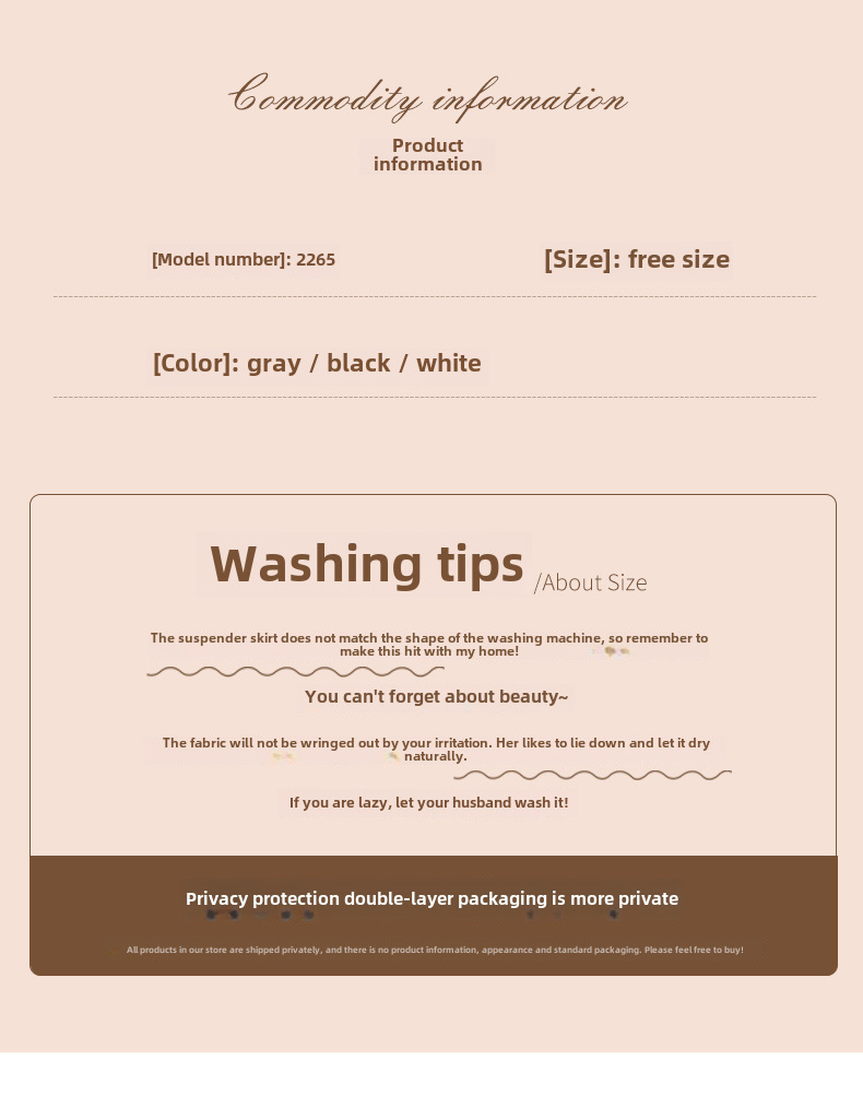 Sex Pajamas Pure Desire Sexy Perspective Sex Nightgown Cute Little Woman Backless Temptation Uniform Set_voghion.com