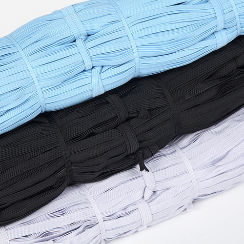 Manufacturer's sleeve flat elastic band, horse racing high elastic band, flat elastic band, black and white bundled horse belt