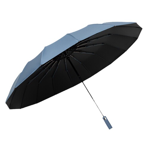 24-bone large automatic umbrella for women, rain or shine, reinforced wind-resistant folding sun umbrella for men, sun protection, UV shading