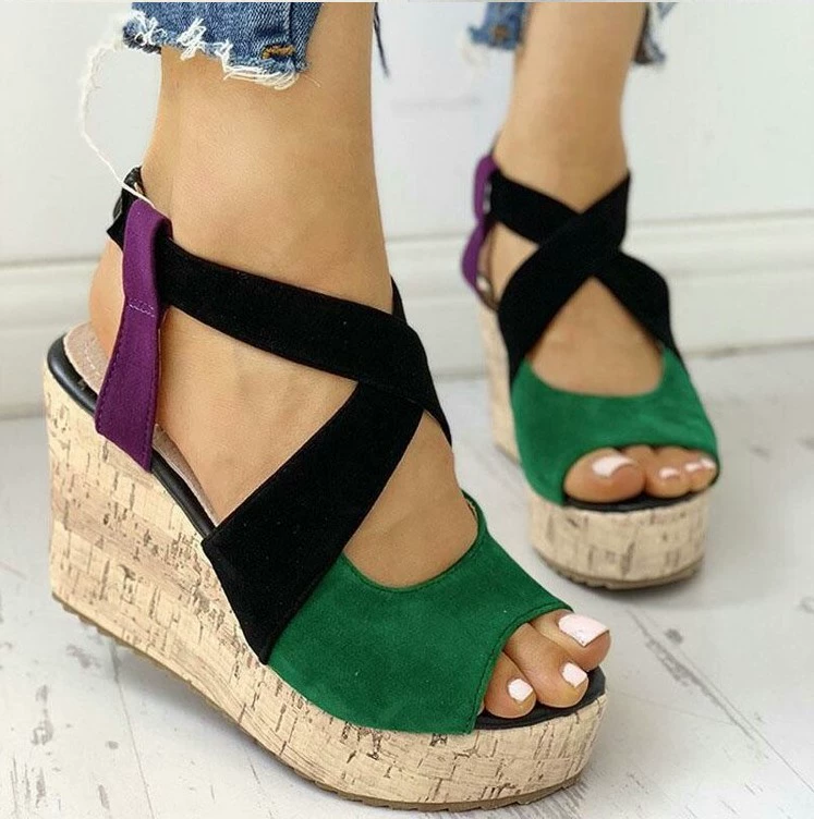 Summer sandals, (Physicals), European style, 2022, Aliexpress, plus size