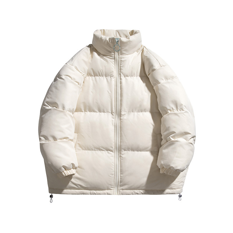 Men's Clothing Winter stand collar cotton coat handsome loose thick warm cotton coat loose casual cotton coat_voghion.com