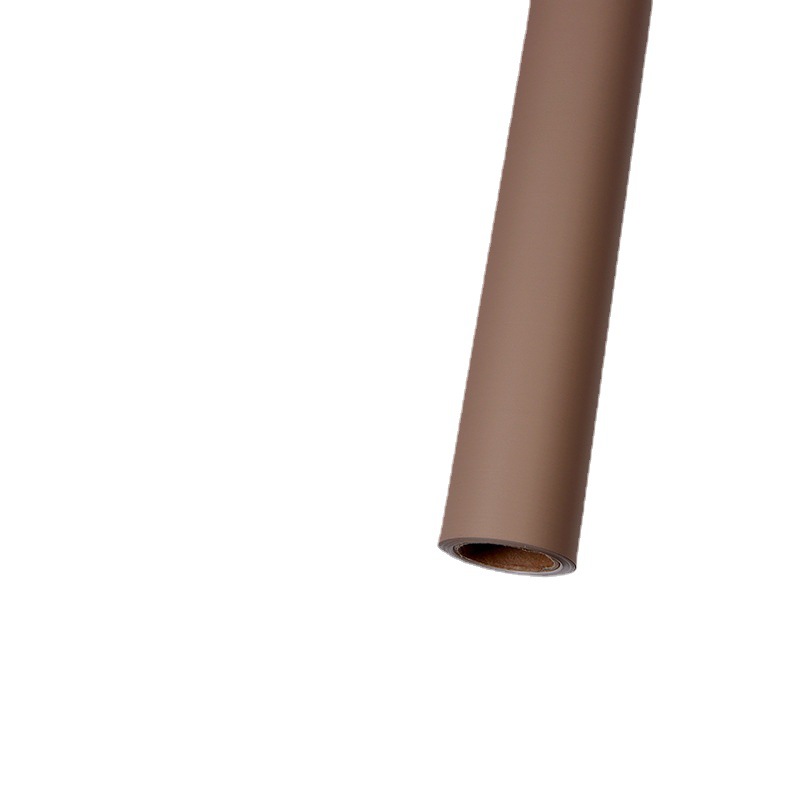 Lizhi Ran grueso bicolor impermeable Ouya papel embalaje de flores al por mayor color caramelo Hanfei papel 56cm rollo de doble cara