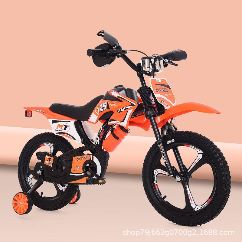 Bicicletas para niños de 2 - 5 años de edad, niños y niñas con ruedas auxiliares, bicicletas de juguete para niños