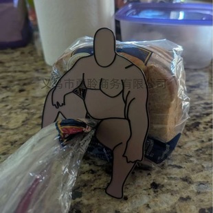 Cross-Border New Funny Bread Tongs Interesting Bread Clip Snack Clip
