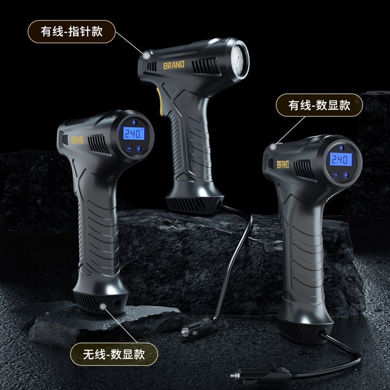 Wireless Portable Car Tire Inflator — Electric Handheld