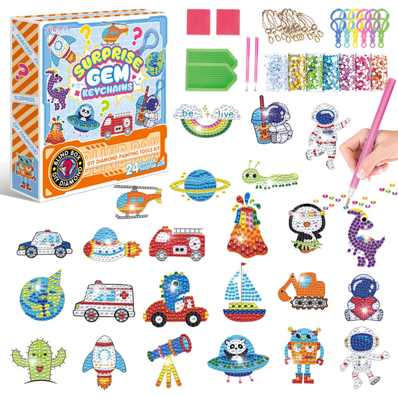 UK7010 (tema de exploración espacial de 24 piezas)