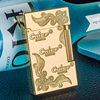 Leader CF036 Pure Tonglang Shengfuki lighters Crispy steel brushed richer flowers business gift lighter