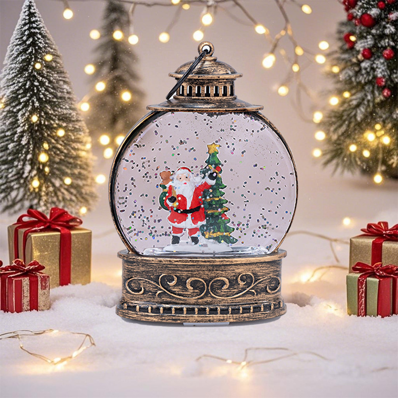 クリスマス水入りラウンドランプ風ランプ卸売クリスマスライト雰囲気装飾装飾品メリークリスマス|undefined