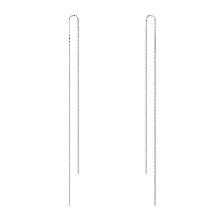Sunrise Double Line Long For Women, Trendy And Elegant, Unique Design, Light Luxury Tassel Earrings_voghion.com