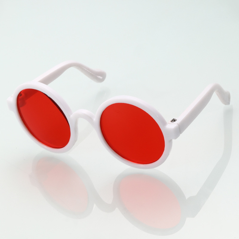 Gafas de sol para gatos, gafas de protección UV, accesorios geniales de moda, gafas de metal, suministros para mascotas, gafas de sol