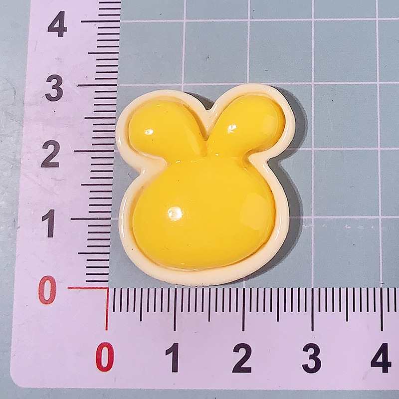 Nuevo dibujo animado trazado pequeño Mickey diy accesorios de resina tocado clips de cabello crema goma botones de zapatos materiales hechos a mano al por mayor